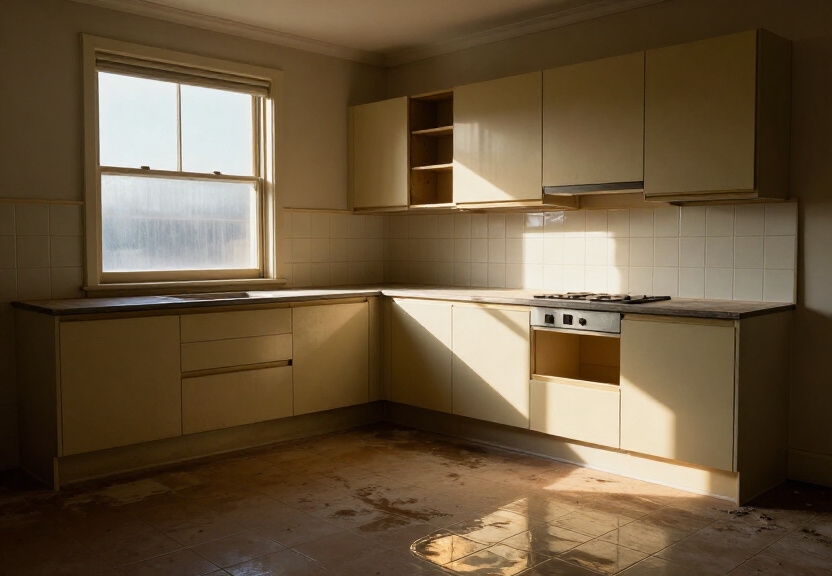 Dry basement in Narraweena after flood restoration